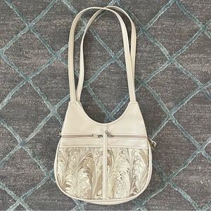 High Quality Handmade Cream/Beige Purse